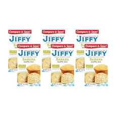 지피 바나나 머핀 믹스 7oz 박스 (6개 묶음) Jiffy Banana Muffin Mix 7oz Box (Pack of 6), 1개