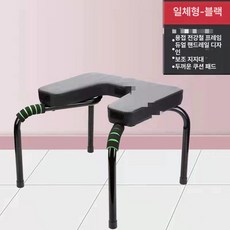 이옌가 요가 의자 운동 스트레칭 보조 허리 지지 피트니스 두꺼운 접이식, 05 B-Cloth 3