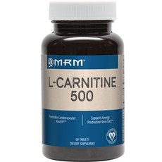 MRM 左旋肉鹼無麩質素食錠, 60顆, 1罐
