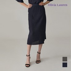 [올리비아로렌] 수입사 니트주름 스커트_VOCDKXM3341