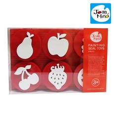 리틀호안미로 미로스템프 과일 07438 미술교구 미술놀이 스템프 스탬프 도장찍기 물감놀이, 1