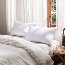 SORMAG 솔매그 소프트 통기성 누빔 베개 2p, 화이트×40×60cm×2개