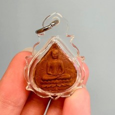 龍波干蛤 2564年 禪定佛祖 穩定情緒 增加智慧 佛教飾品, 紅