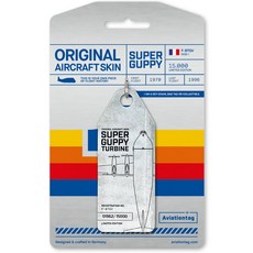 AVIATIONTAG Super Guppy 飛機模型吊飾, 1個