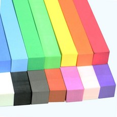 국산 EVA막대 막대스티로폼 30T 1m 5개 고밀도 사각백업 스티로폼막대, 연분홍 (1M 5개묶음)