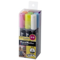 Raymay 螢光麥克筆 白板黑板玻璃適用, 1包, 中頭8入組（現貨/LBM1051）, 8色