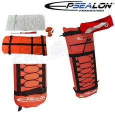 Epsealon 法國 浮球 魚獵浮球 自由潛水浮球 訓練浮球 多功能浮球 定位標示旗幟, 1個, 單浮球不含收線座