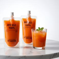 제주 당근주스 직접 재배한 당근으로 만든주스, 7개, 200ml