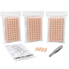 하루테라피 혈자리 귀 지압 패치 경락 붙이는 지압 이침 귀침 600매, 내츄럴, 3개