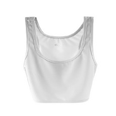 冰絲透氣速乾束胸內衣 - 台灣24H出貨 中性短版運動束胸