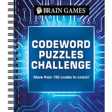 (영문도서) Brain Games - Codeword Puzzles Challenge Spiral, Publications International,..., English, 9781639385959