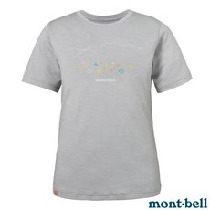 mont-bell 女款羊毛排汗衣 透氣快乾圓領短袖上衣