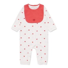 블루독베이비 BLUEDOG BABY RD하트뱀부세트우주복 45A70-041-03 481122