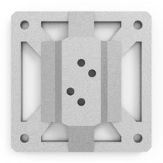 MSI 옵틱스 G24C 24인치 돌출힌지 전용 베사홀 모니터암 확장브라켓, 검정(black), 삼성 돌출힌지 모니터용, 1개