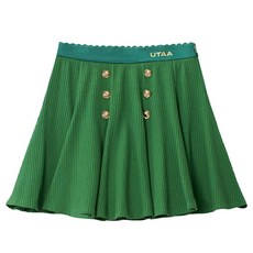 UTAA 螺紋針織高爾夫球裙 附安全短褲