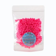 mytoys 디폼블럭 8mm 1010개 리필팩 39색상_도안집 증정, #1010개 26.핫핑크