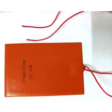 DC12V/24V 40W 軟性電熱片 (功率及尺寸可訂做) - 舒適保暖，安全節能, DC24V