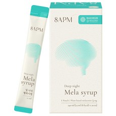 8APM 딥 나잇 멜라시럽 (12ml x 20포), 1개, 240ml