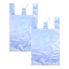 월드크린 손잡이 비닐봉투 하늘, 5L, 200개