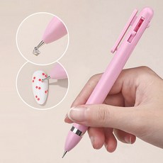 Gonail/ 엔리안 심플 4WAY 멀티 도트펜 도팅펜 도트네일, 1개, 02. 핑 크