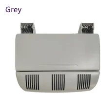 X1 인테리어 지붕 선글래스 홀더 박스 보관 케이스 Skoda Octavia 2 A5 1Z Fabia mk2 2009 2010 2011 2012, 02 Grey-1PC