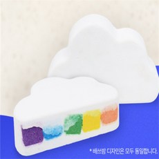 무디 레인보우 버블 배쓰밤 140g 바스밤, 블루오션
