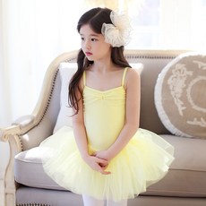 유아발레복 여아 키즈발레복 국내제작 면스판
