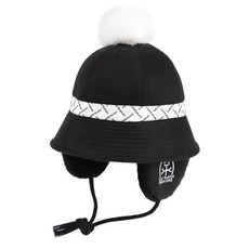 까스텔바작 라보떼 여성 버킷햇 겨울 골프모자 BWDMGC-728- JIN, 블랙