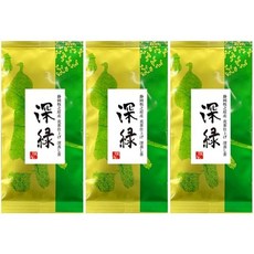 日本靜岡牧之原產 深綠深蒸茶, 1個, 超值/三包組