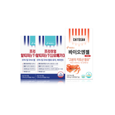 [키토산+오메가3] 바이오엔젤 키토산 + 프리미엄 알티지 rTG 오메가3 닥터한스, 1개, 180정