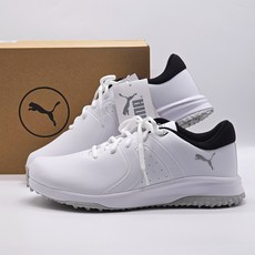 [국내정품] 푸마 퓨전 테크 SL25 남성 골프화 스파이크리스 방수 패션양말증정