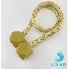 水滴購物 磁吸窗簾綁帶 窗簾扣, 金色(一條), 1個