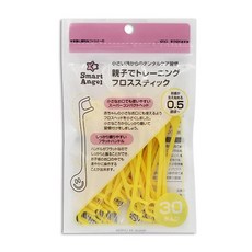 日本 UFC FLOSSY 木醣醇兒童安全牙線棒 水果味 彩色牙線棒 嬰兒牙線棒 牙線 阿卡將, 1個, 西松屋-6個月以上30入 / 5958