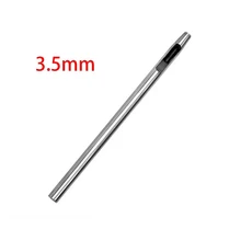 DIY 가죽 공예 타공 펀치 구멍 펀칭 송곳 세공용 독일 블랙 고탄소강 도구 제품 벨트 시계 밴드 라운드 헤드 -, 1개, 22) 3.5mm