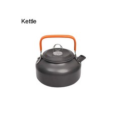 1SET 바베큐 알루미늄 냄비 조리기구 요리 여행 하이킹 세트 캠핑 키트 식기 장비 1PCS 야외 주방, Kettle