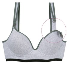 비비안 활동성이 좋은 노와이어 면 수유브라 A컵 pbr1545