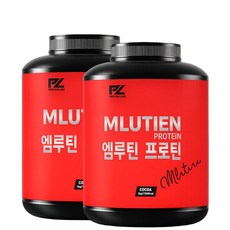 (단7일간)바이츠 엠루틴 프로틴 2kg 2통 프로틴 단백질쉐이크 닭가슴살 보충제 초코맛, 2개