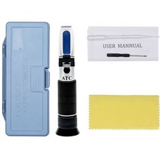 手持式折光儀 (0-32%) 糖度計 檢測儀 水果果汁甜度, 1個, 手持式糖度計 (0-32%)