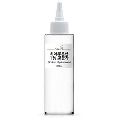 히아루론산1% 고분자(Sodium Hyaluronate), 100ml, 1개