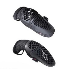 오토바이 무릎보호대 레이싱 오프로드 패드 팔꿈치, 팔꿈치 패드 한 쌍 S, 1개, 무릎 패드 한 쌍 S