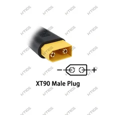 호환 HYTRIDE 84V 7.5A 리튬 배터리 충전기 20S 72V 이온 스마트 보호 3P/XT60/XT90 플러그 CE 인증, 02 영국, 01 CHINA, 02 XT90 Male Plug, 1개