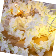 조화넝쿨 꽃 장식 조화 넝쿨 소품 인테리어 2M, 본상품