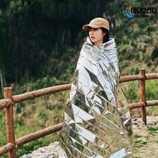 테디브라더 은박담요 비상 보온담요 응급 재난대비 생존, 1개, 은색210×160(10p)