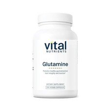 바이탈 뉴트리언츠 L-글루타민 캡슐 Vital Nutrients L-Glutamine, 1개, 100정