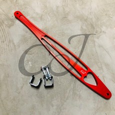 CJ 機車 電動車 車台加強 機車 車臺強化 加強桿, 1個, CJ 魚 Red 紅