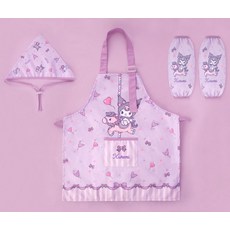 쿠로미 앞치마 두건 세트 아트