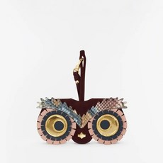 ANY DI 德國真皮 OWL 眼鏡包/墨鏡收納包