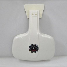 자동차 후면거울 뒷거울 SUV 오프로드 외부 보조미러, 화이트 싱글암, 1개