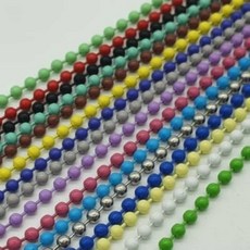 체인 줄 컬러 12cm 10P 비즈팔찌재료 팔찌만들기 비즈 줄 팔찌 우레탄줄 구슬 키링부자재 dew+9887oT