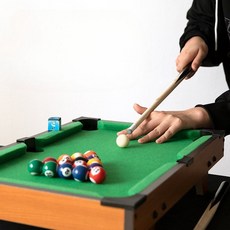 미니당구대 테이블 포켓볼 가정용 당구장난감 휴대용 초소형 보드게임, 소형 51x31x5cm, 1개